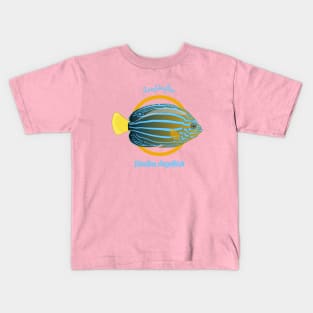 Blueline Angelfish Kids T-Shirt